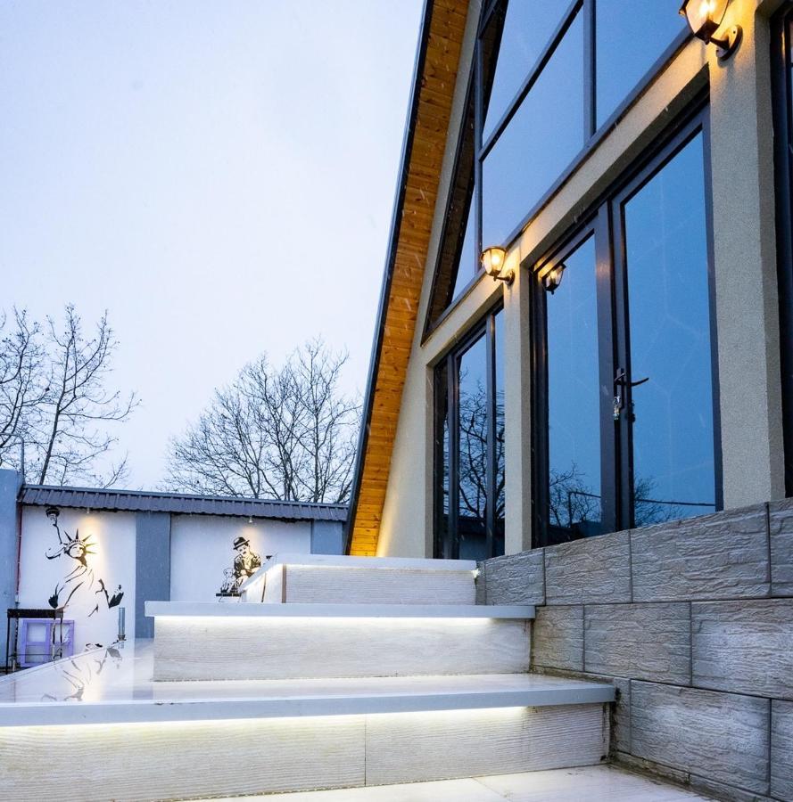Villa Qafqaz Family Chalet Qəbələ Exterior foto