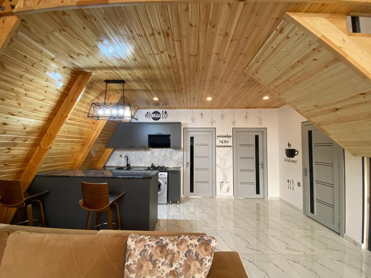 Villa Qafqaz Family Chalet Qəbələ Exterior foto