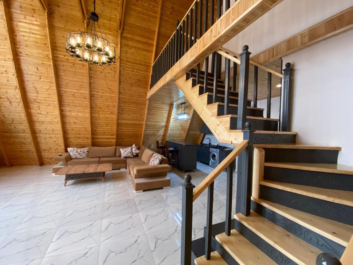 Villa Qafqaz Family Chalet Qəbələ Exterior foto