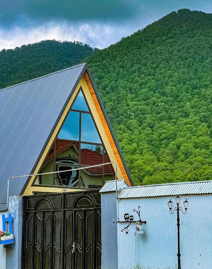Villa Qafqaz Family Chalet Qəbələ Exterior foto